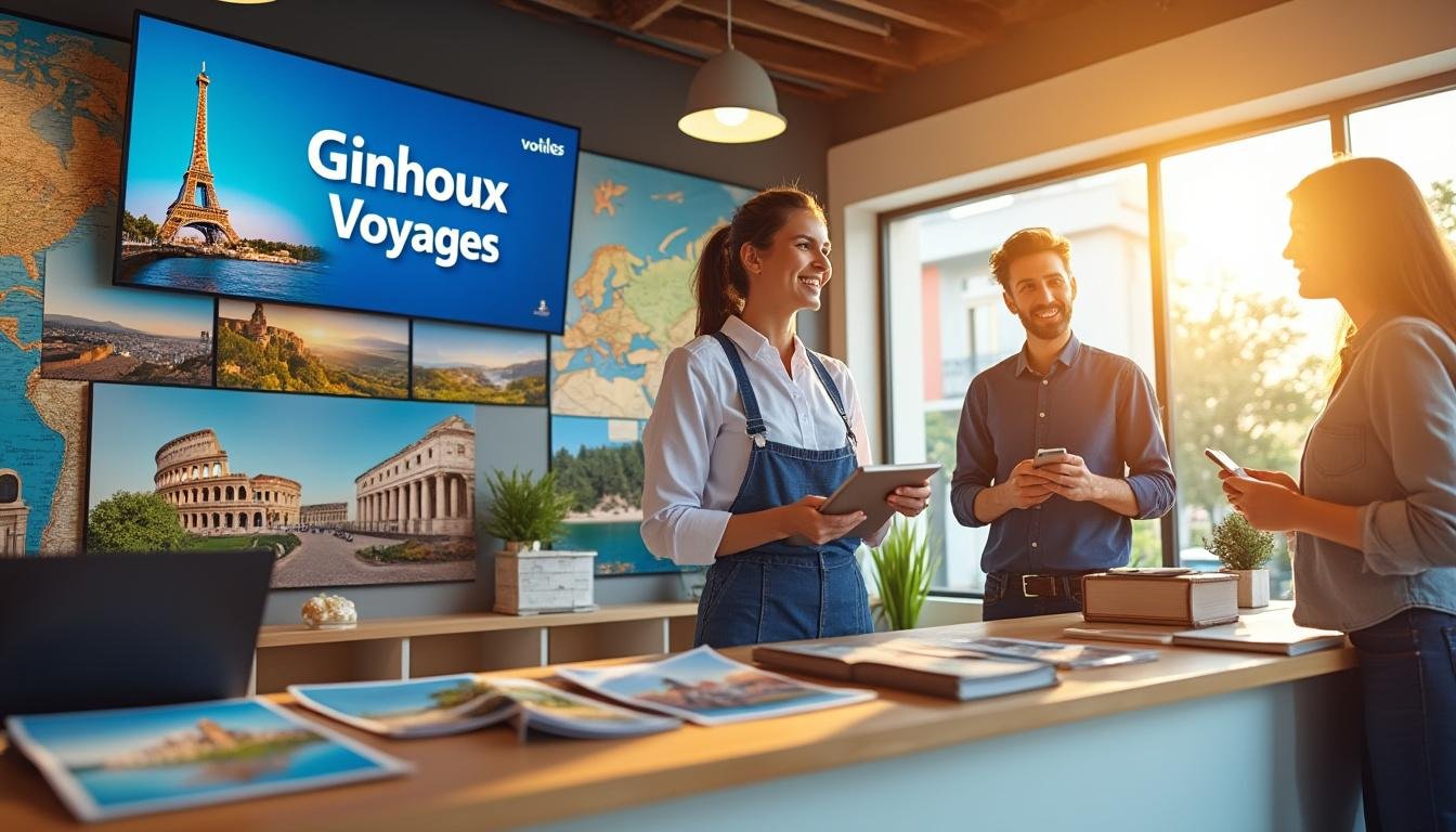 découvrez ginhoux voyages, votre agence de voyage à alès, spécialisée dans la création d'itinéraires sur mesure pour des aventures inoubliables. que vous rêviez d'évasion en europe ou d'escapades exotiques, notre équipe d'experts est là pour réaliser vos envies de voyage.