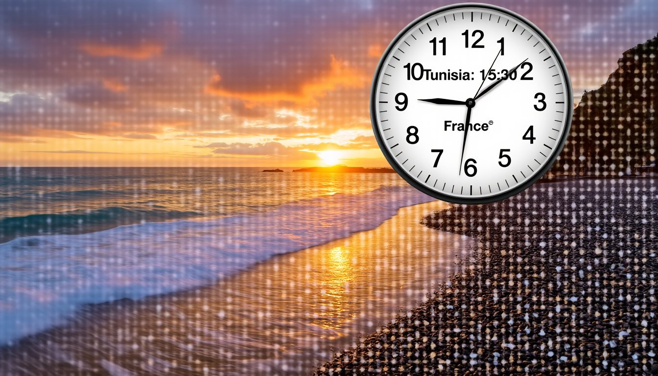 découvrez tout sur le décalage horaire entre la tunisie et la france en 2025 : fuseaux horaires, heures de décalage et conseils pour mieux voyager ou organiser vos communications.