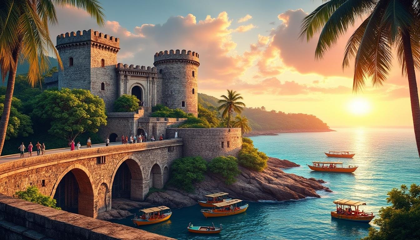 partez à la découverte de galle au sri lanka en 2025 : monuments historiques, plages idylliques, lieux incontournables et conseils pour un voyage inoubliable dans cette ville fascinante !