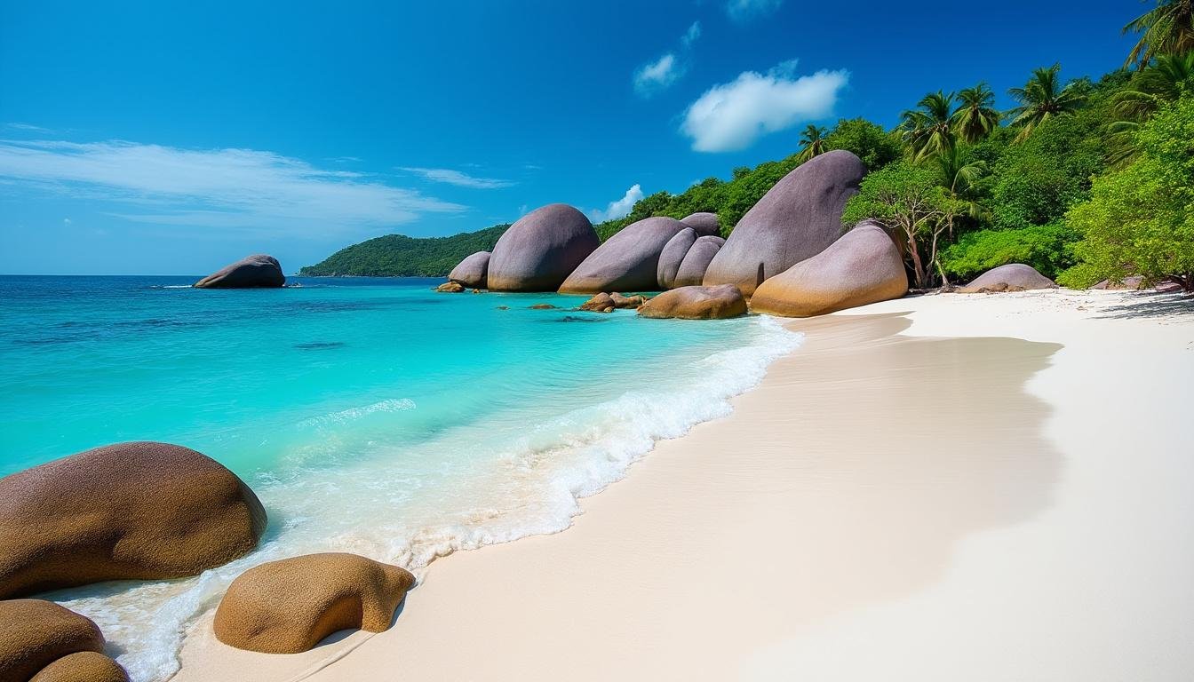 découvrez notre guide complet sur l’anse source d’argent aux seychelles : conseils, activités, et infos pratiques pour explorer la plage la plus photogénique du monde et profiter d’un voyage inoubliable.