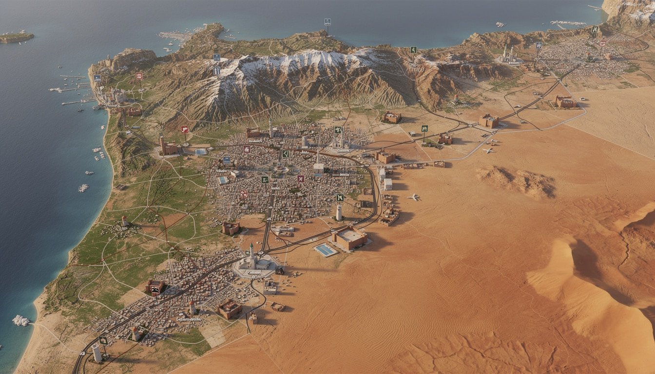 découvrez la carte détaillée du maroc 2025 et tous les secrets pour préparer votre voyage facilement. explorez les meilleures routes, sites incontournables et conseils pratiques pour un séjour inoubliable.